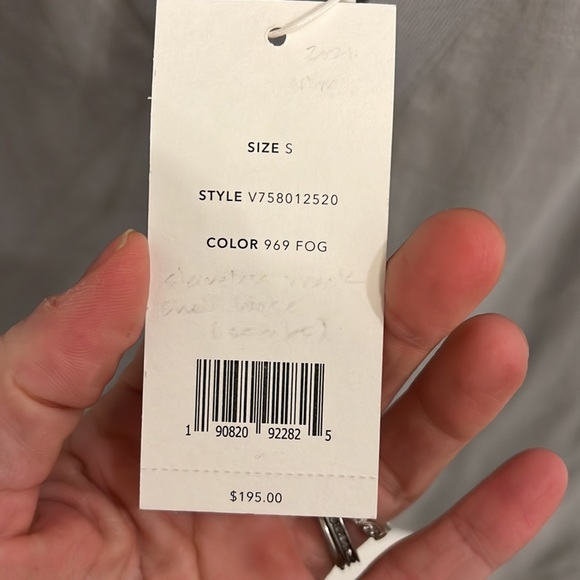 3 VINCE Rib Trim Double V-Neck Shell - Picture 6 of 13